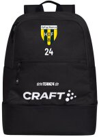 Bayern Hof - Rucksack 26 Liter mit Bodenfach schwarz