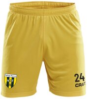 Bayern Hof - Herren Shorts Saison 25/26 gelb mit Logo