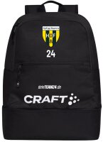 Bayern Hof - Rucksack 26 Liter mit Bodenfach schwarz