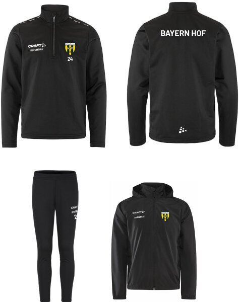 Bayern Hof - Trainingsset Herren lang+Regenjacke