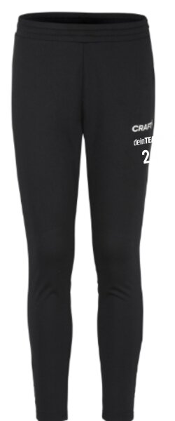 Bayern Hof - Trainingshose lang Kinder schwarz ohne Logo