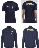 Bayern Hof - Aufwärmset Kinder navy